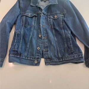 Lucky Brand The Tomboy Trucker Denim Jacket